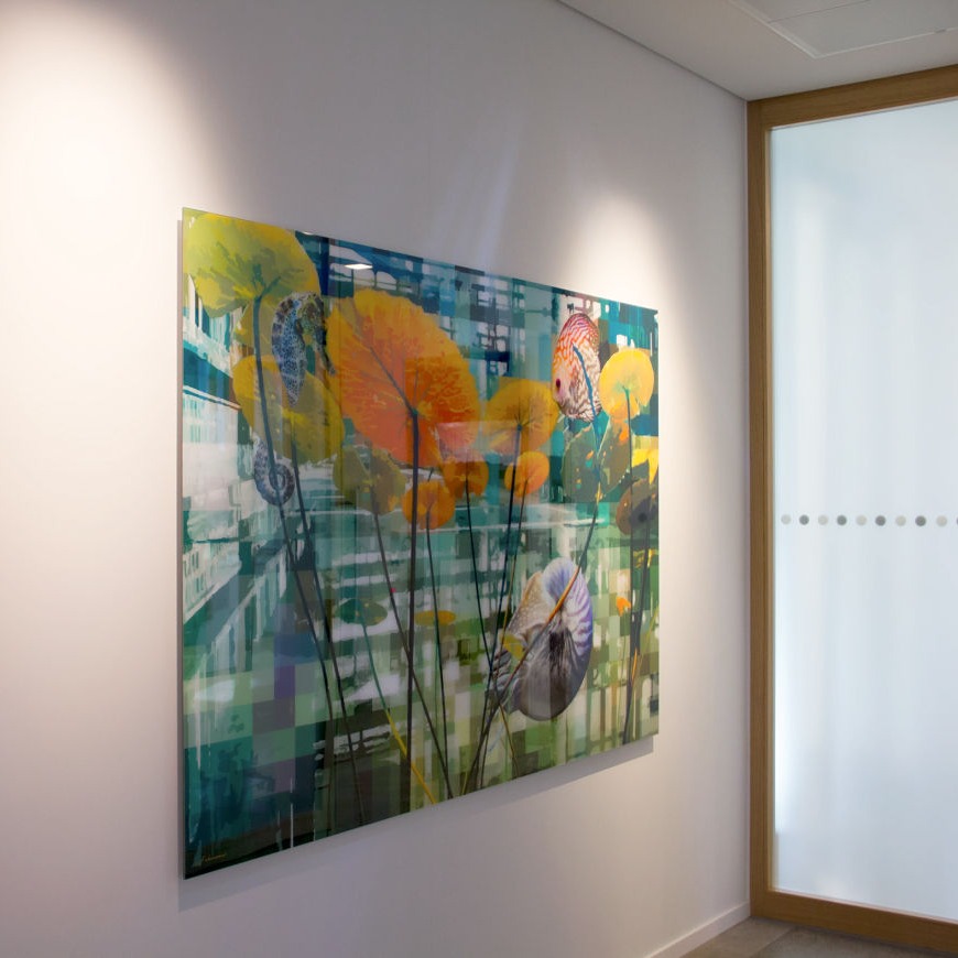 Kunst macht Lust auf immer mehr Kunst. Praktisch jeder Bereich eines Unternehmens kann mit Auftragskunst in Form von Gemälden gestaltet werden. Den Motiven sind keine Grenzen gesetzt - hier die künstlerische Umsetzung des Themas Berlin.